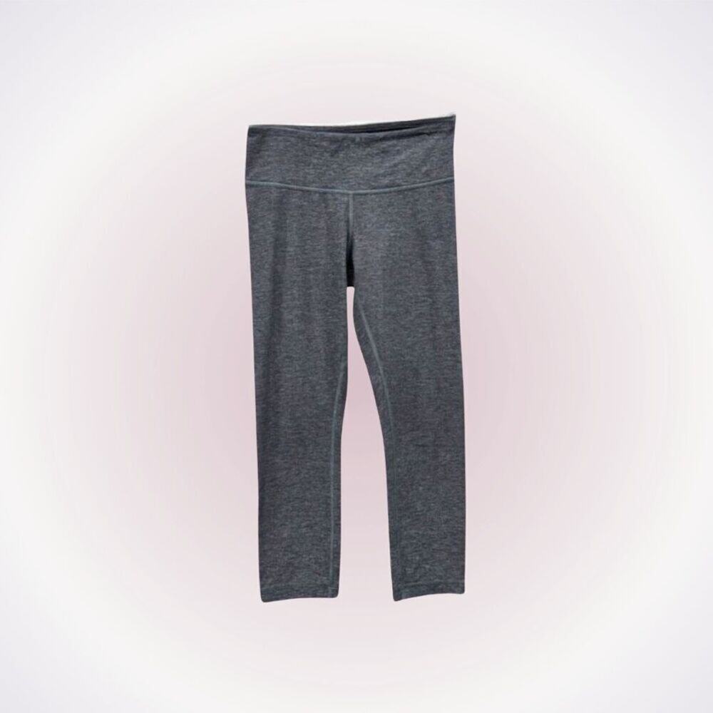 Lululemon Gray Cropped Leggings | Sz 4